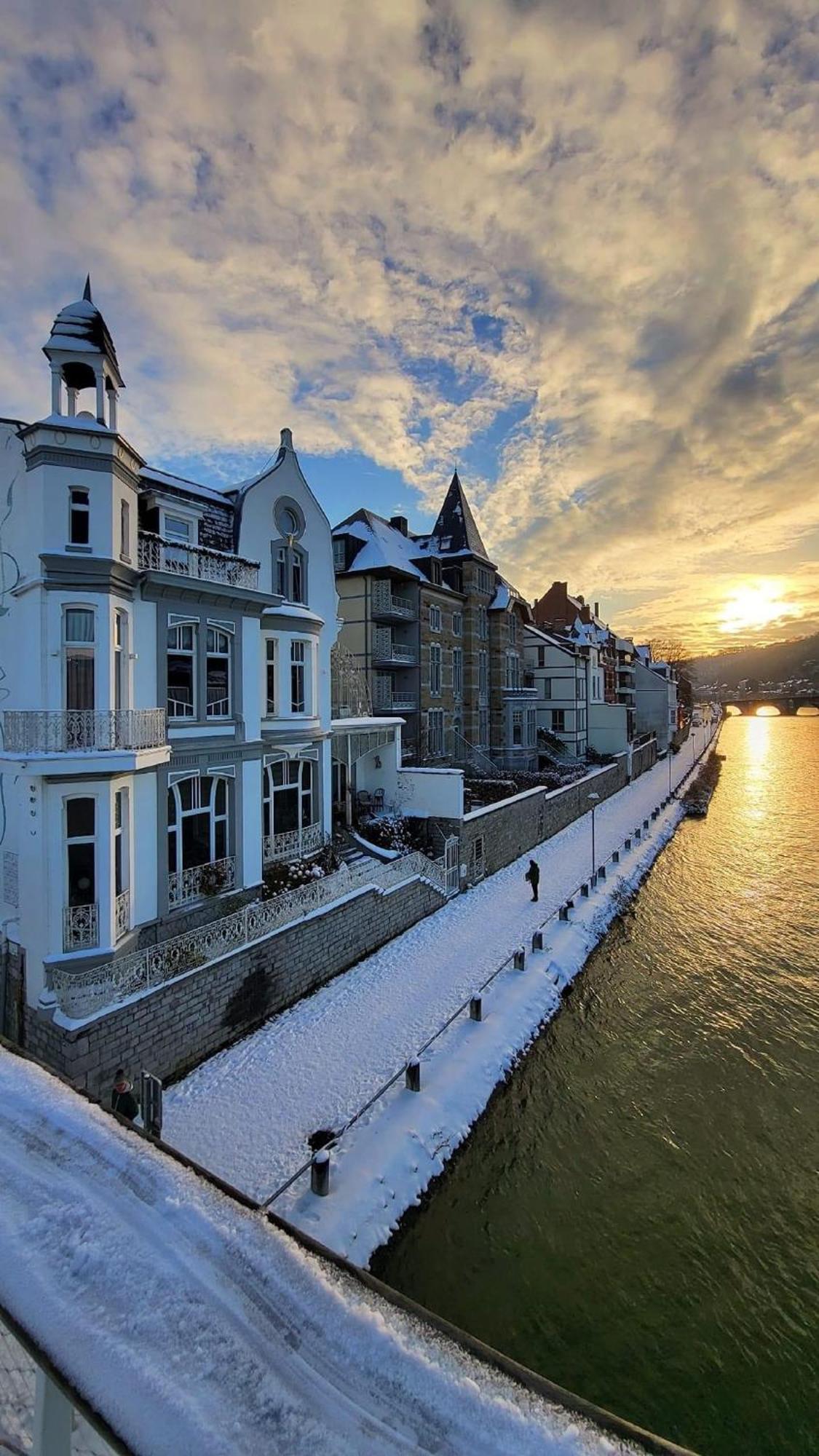 Pieds Dans L'Eau Private Wellness Bordure De Meuse Villa Lustin Екстериор снимка