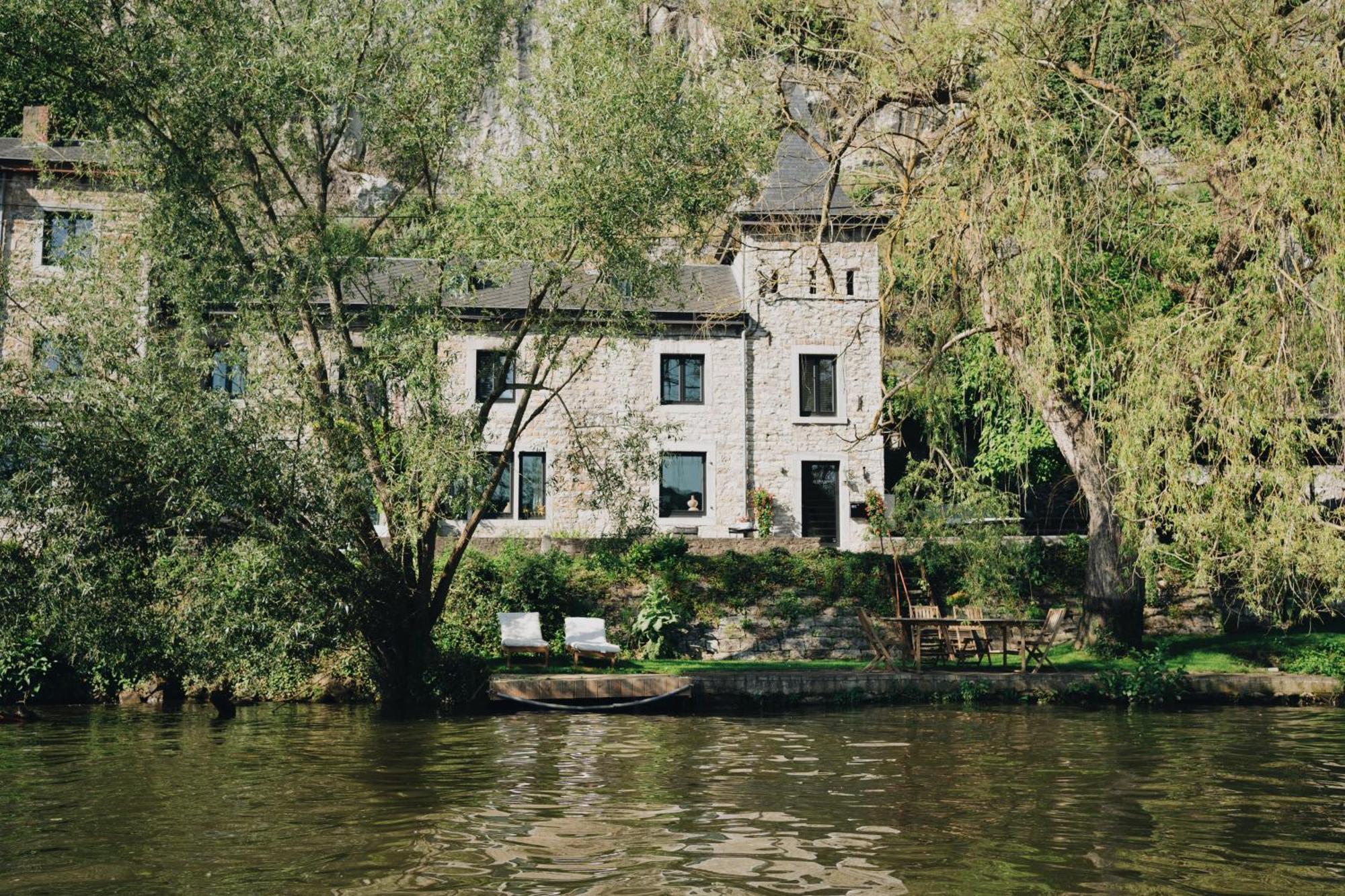 Pieds Dans L'Eau Private Wellness Bordure De Meuse Villa Lustin Екстериор снимка